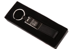 a picture of the high school of Dundees executive keyring