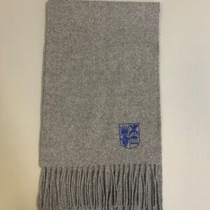 a picture of the navy blue high school of Dundee scarf