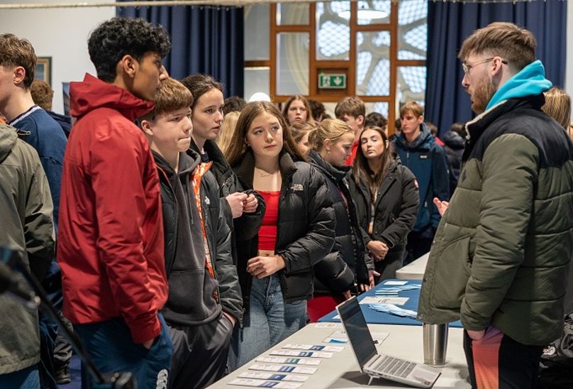 Pupils Learn More About Working Life at HSD Careers Fair
