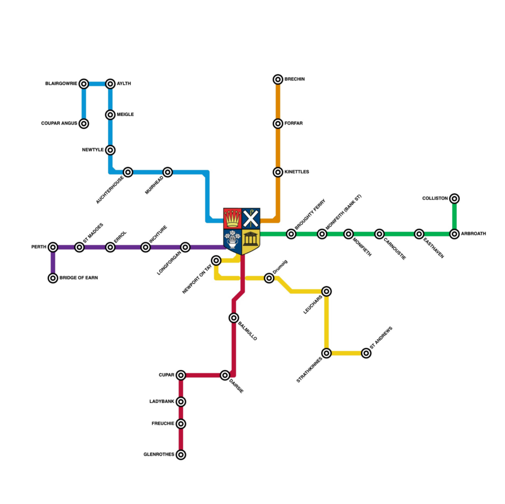 Bus route map Dec 24