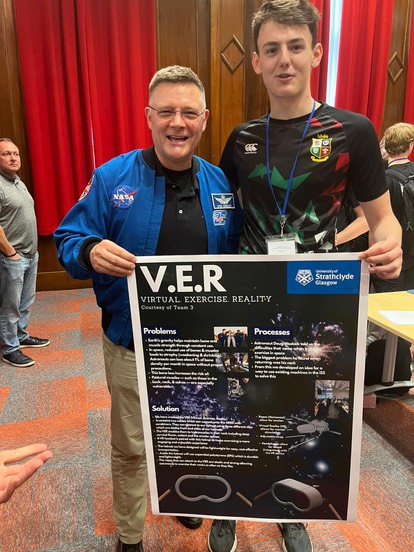 Pupil takes giant leap with NASA course