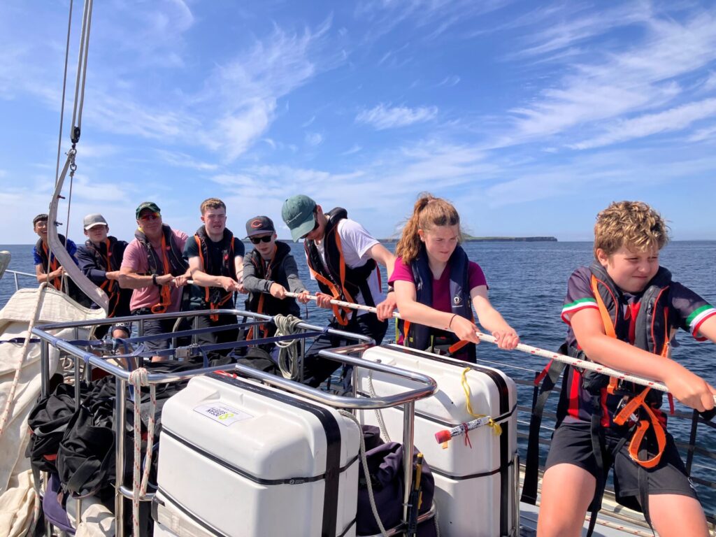 HSD pupils sail round Inner Hebrides