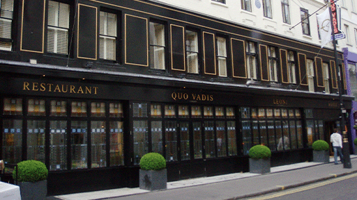 Quo Vadis restaurant